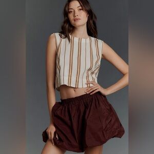 Anthropologie Mini Bubble-Hem Skirt size S NEW!!!